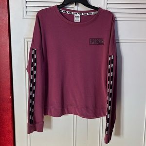 4 for $20 Victoria’s Secret Pink Sweatshirt Dark Mauve Sz L